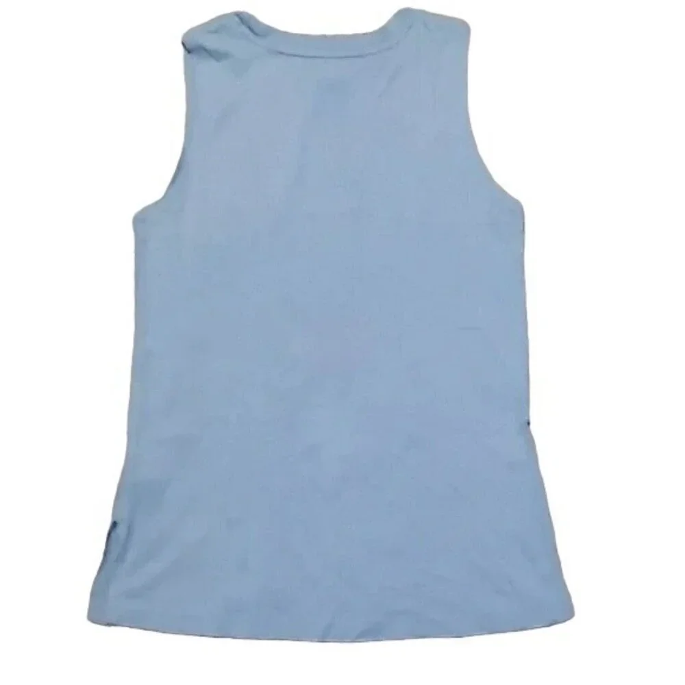 Nike Sportswear Pastel Blue Hologram Logo Tank Top